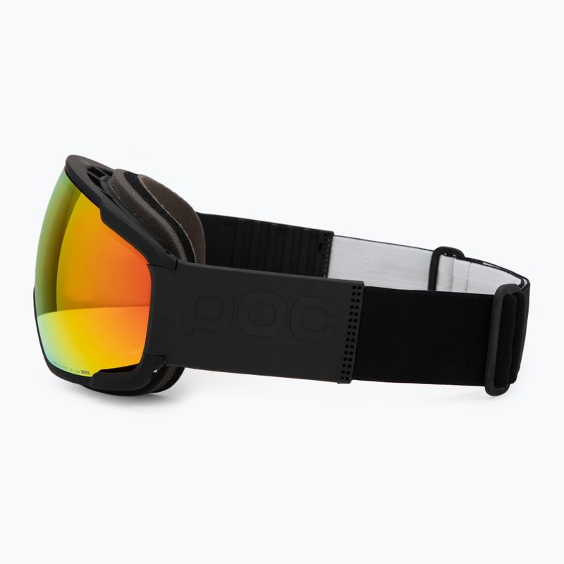 POC Zonula uranium black/partly sunny orange ski goggles 4