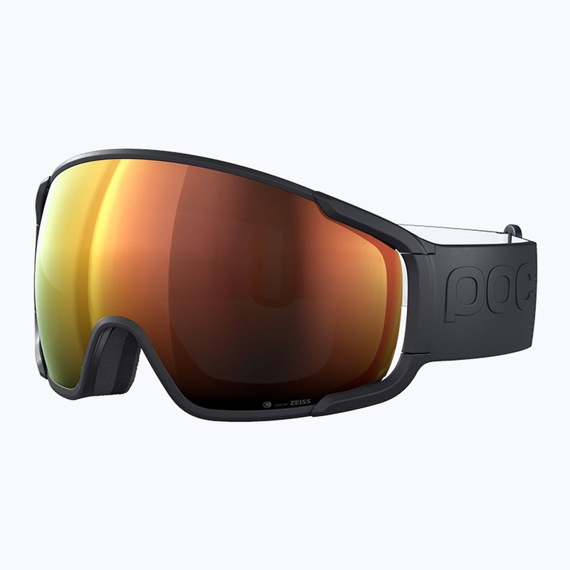POC Zonula uranium black/partly sunny orange ski goggles 2