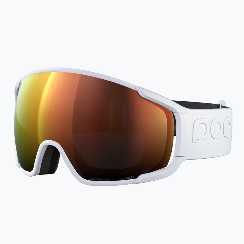 Ski goggles POC Zonula hydrogen white/partly sunny orange 2