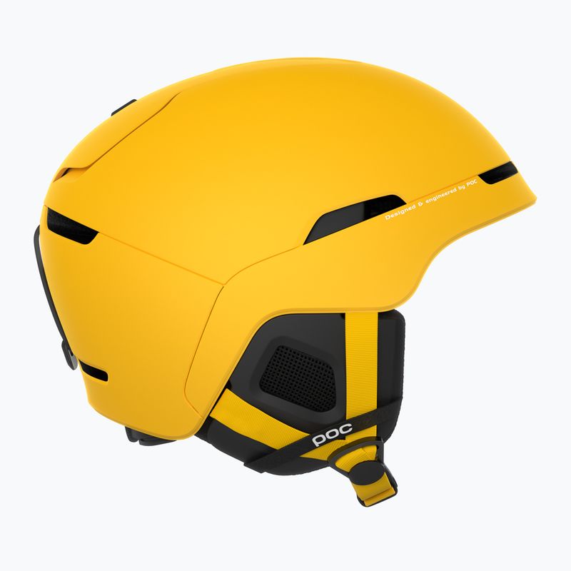 Ski helmet POC Obex MIPS sulphite yellow matt 7