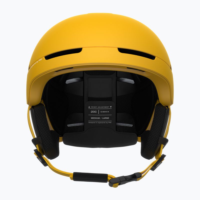 Ski helmet POC Obex MIPS sulphite yellow matt 8