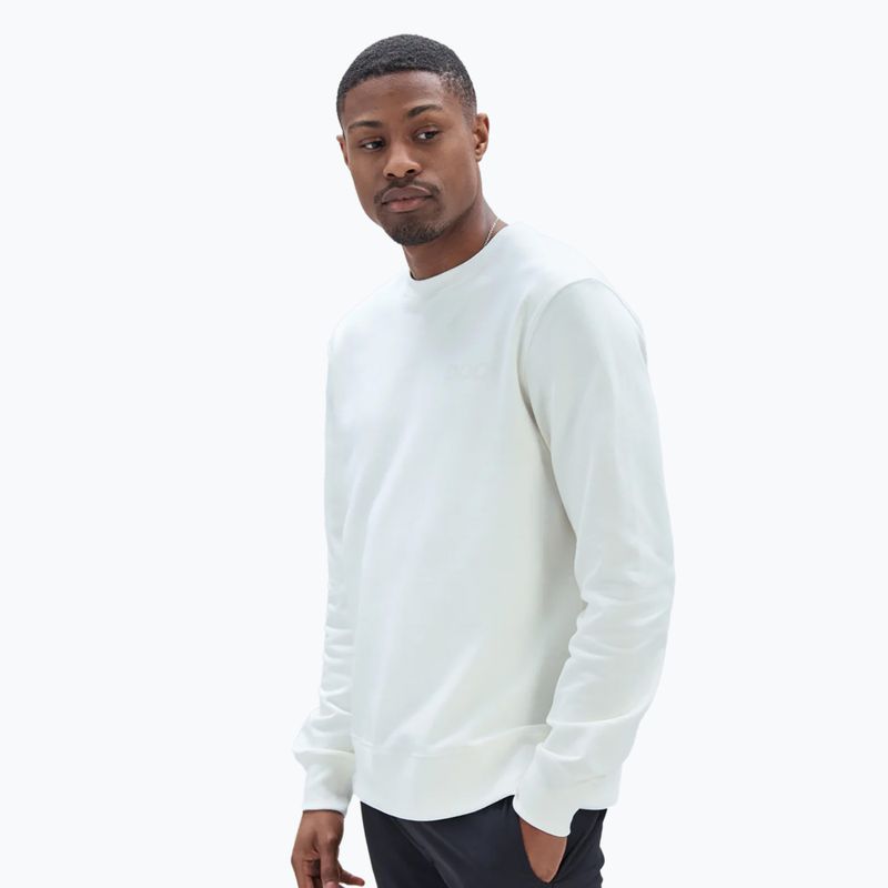 Men's POC Crew sweatshirt selentine off-white