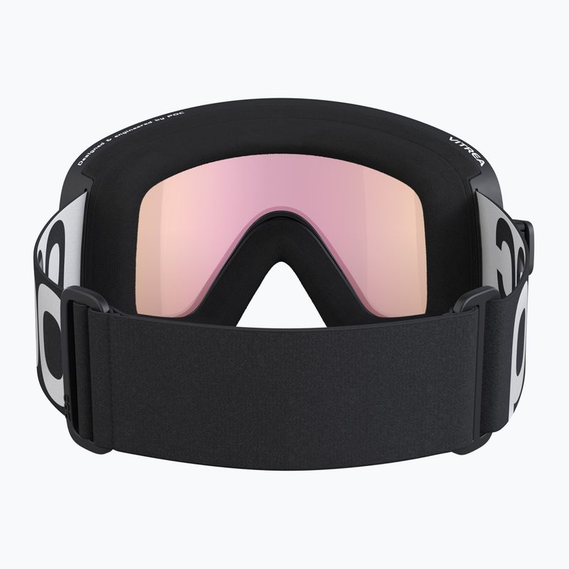 POC Vitrea uranium black/partly sunny orange ski goggles 3