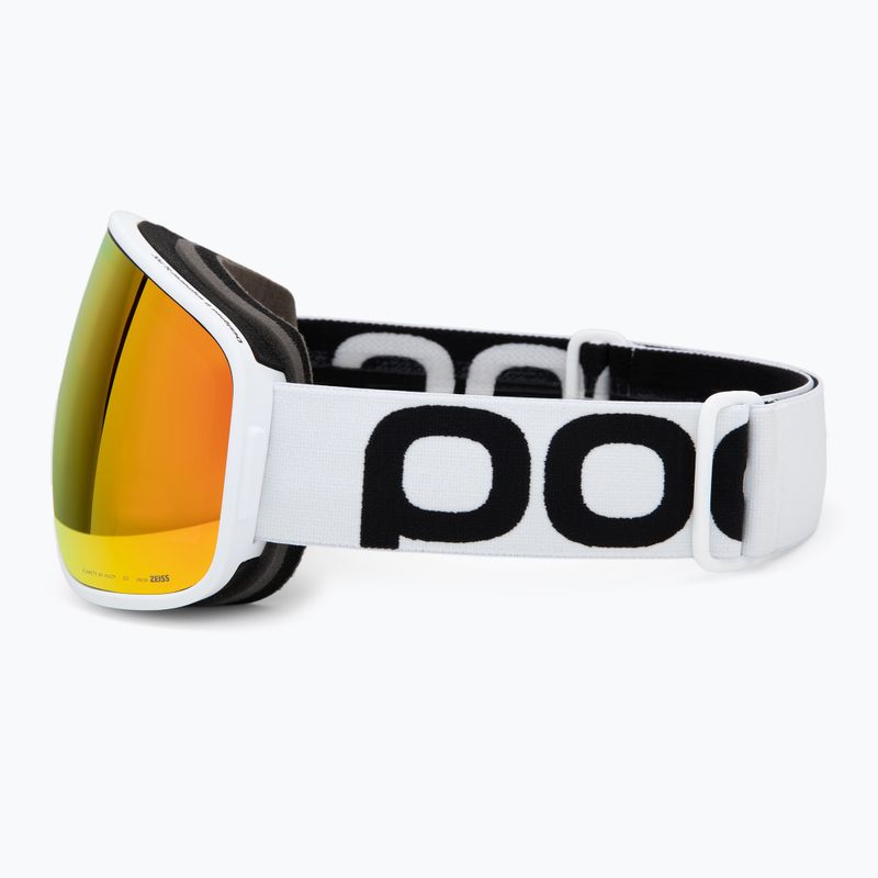 POC Vitrea hydrogen white/partly sunny orange ski goggles 4