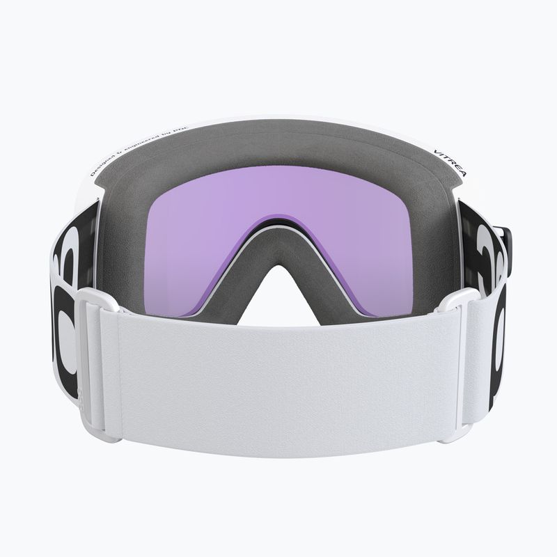 POC Vitrea hydrogen white/partly sunny blue ski goggles 4