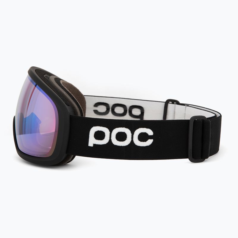 Ski goggles POC Fovea uranium black/partly sunny blue 4
