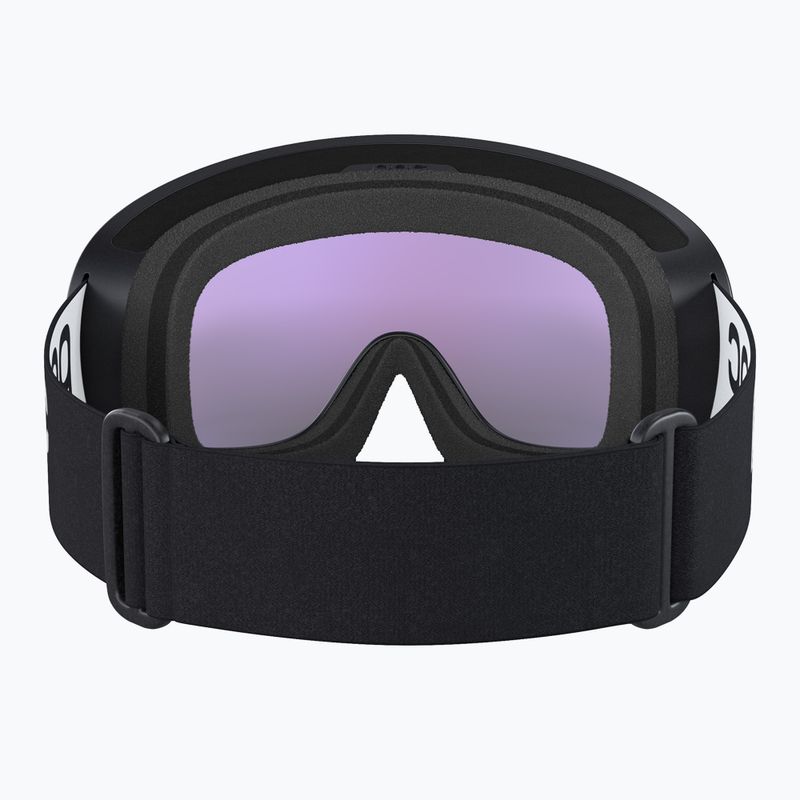 Ski goggles POC Fovea uranium black/partly sunny blue 4