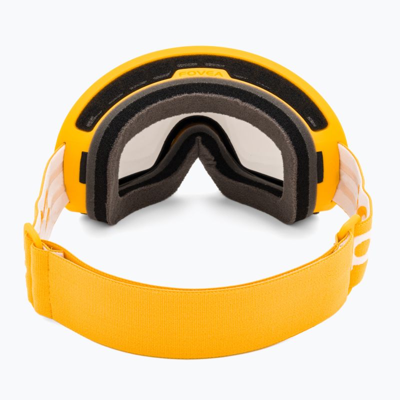 Ski goggles POC Fovea sulphite yellow/partly sunny ivory 3