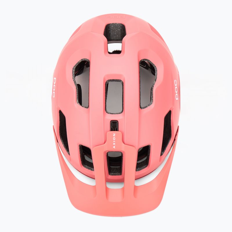 Bike helmet POC Axion ammolite coral matt 6