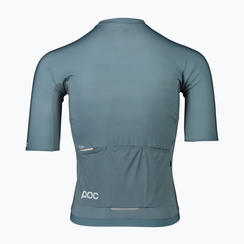 Men's cycling jersey POC Pristine calcite blue 2