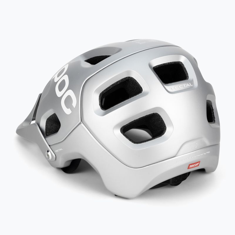 Bicycle helmet POC Tectal argentite silver matt 4