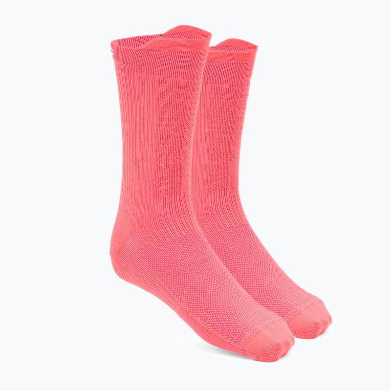 Cycling socks POC Lithe MTB Mid ammolite coral