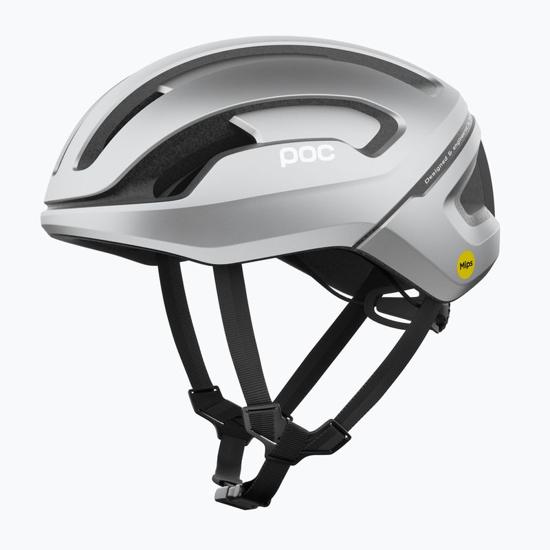 Bicycle helmet POC Omne Air MIPS argentite silver matt 6