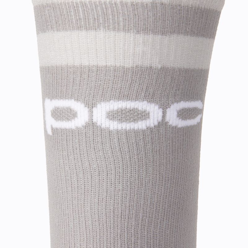 Cycling socks POC Lure MTB Long lt sandstone beige/moonstone grey 3