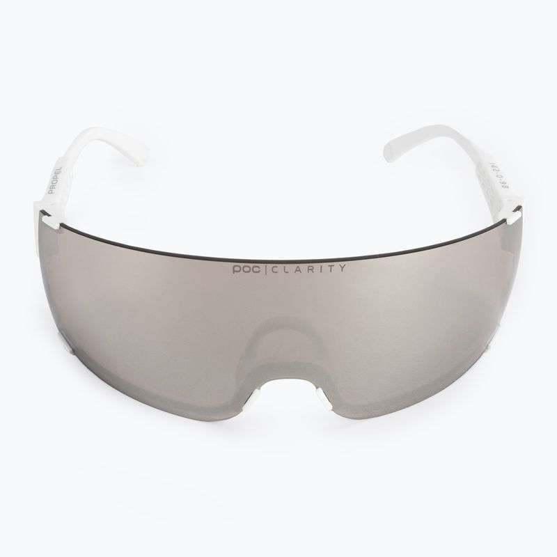 Bicycle goggles POC Propel hydrogen white/clarity road silver 4