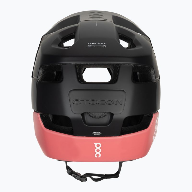 POC Otocon bike helmet uranium black/ammolite coral matt 3