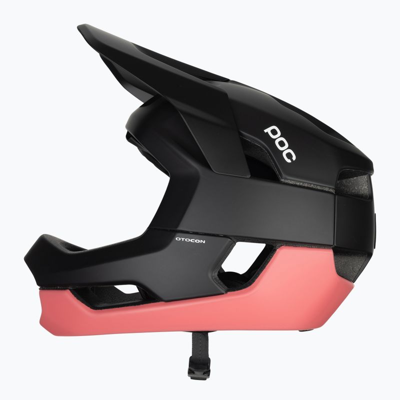 POC Otocon bike helmet uranium black/ammolite coral matt 5
