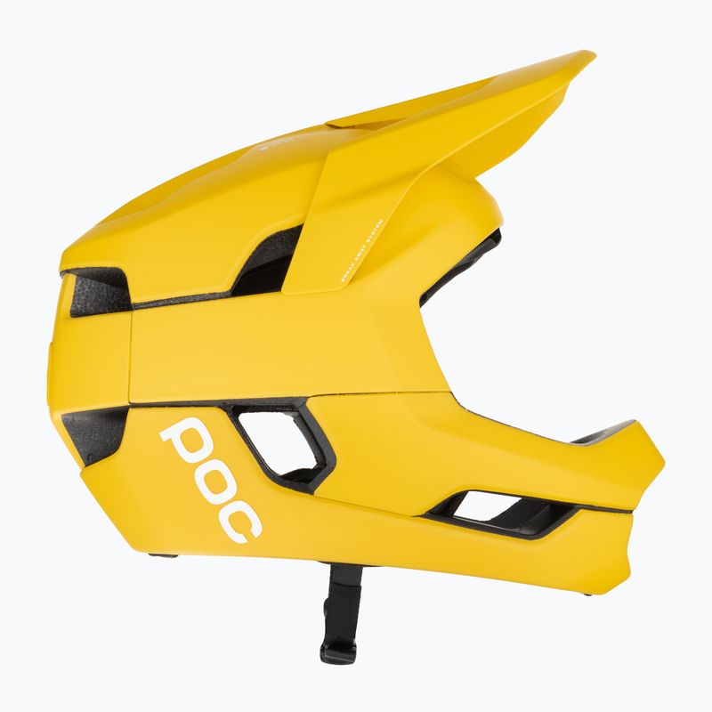 Bicycle helmet POC Otocon Race MIPS aventurine yellow matt 4