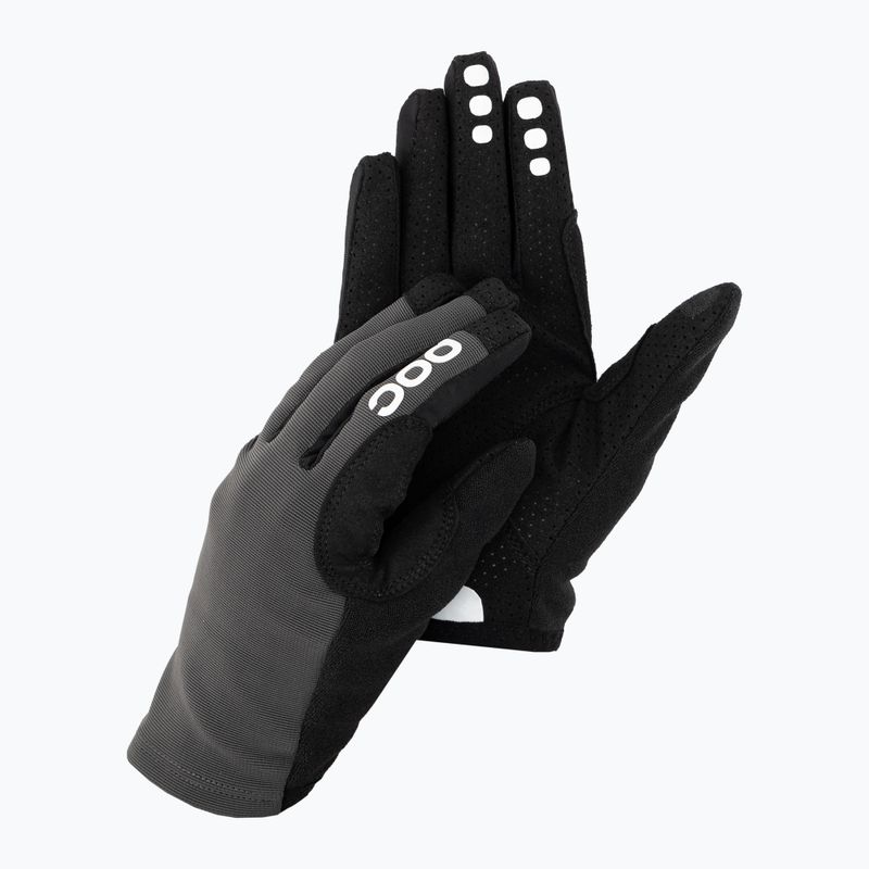 Cycling gloves POC Resistance Enduro sylvanite grey