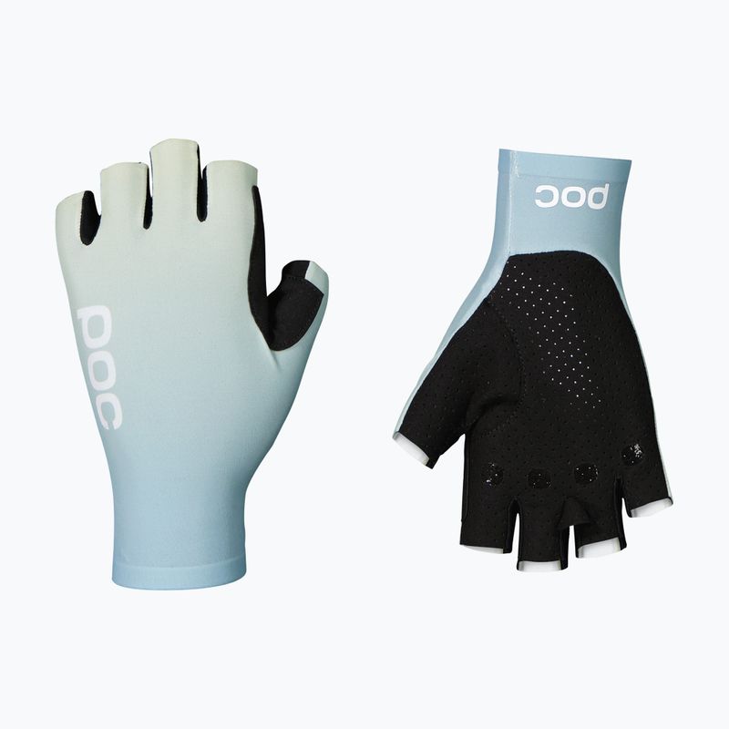 POC Deft Short gradient mineral blue cycling gloves