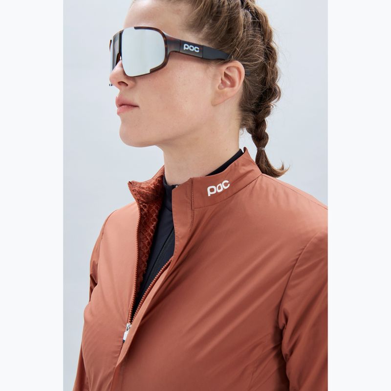 Women's cycling jacket POC Thermal Splash W himalayan salt 5