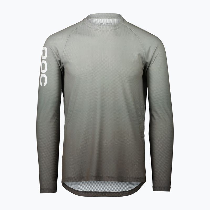Men's cycling longsleeve POC Essential MTB Lite gradient sylvanite grey