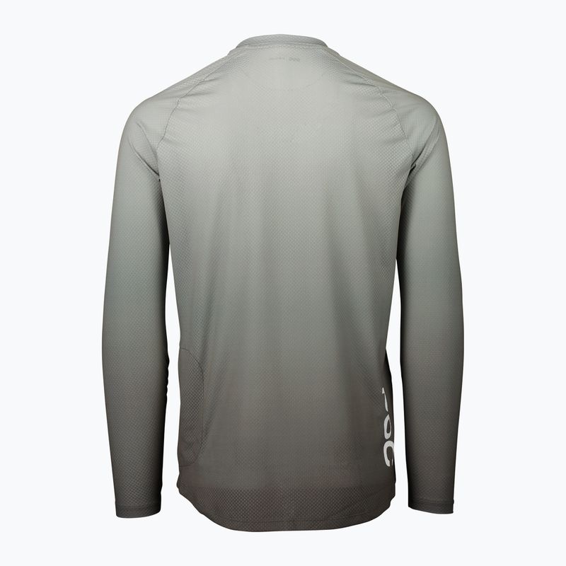 Men's cycling longsleeve POC Essential MTB Lite gradient sylvanite grey 2