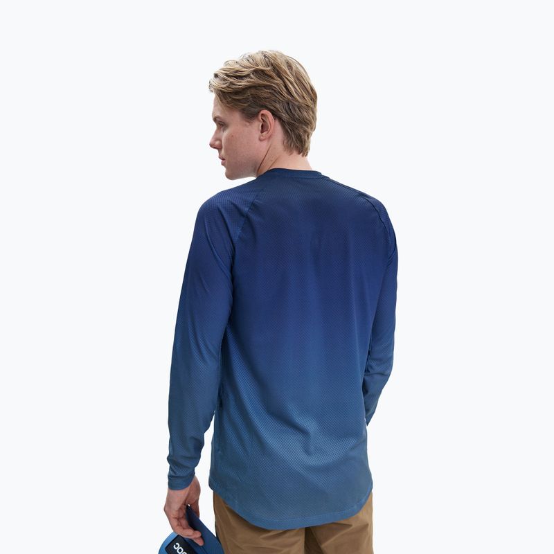 Men's cycling longsleeve POC Essential MTB Lite gradient turmaline navy 2