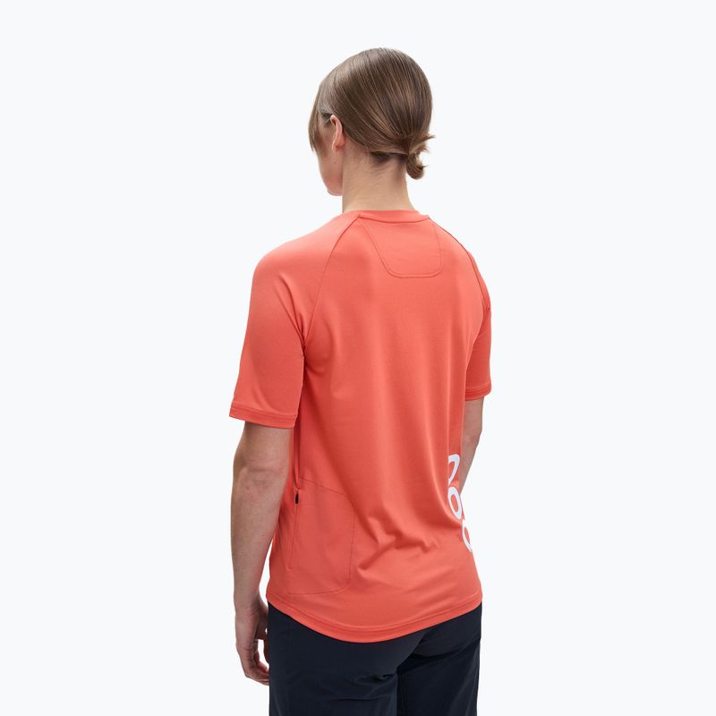 Women's cycling jersey POC Reform Enduro Light ammolite coral 2