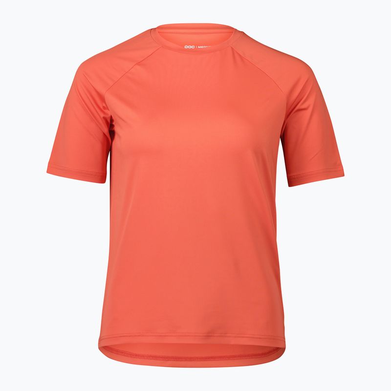 Women's cycling jersey POC Reform Enduro Light ammolite coral 4