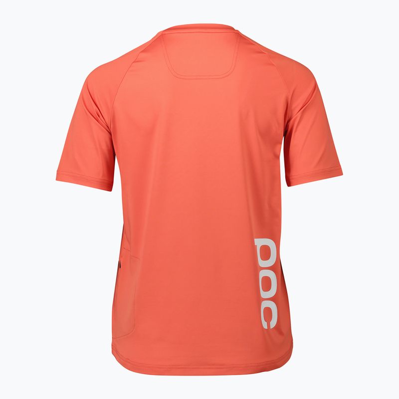 Women's cycling jersey POC Reform Enduro Light ammolite coral 5