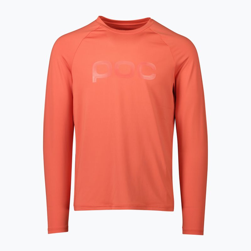 Men's cycling longsleeve POC Reform Enduro Jersey ammolite coral