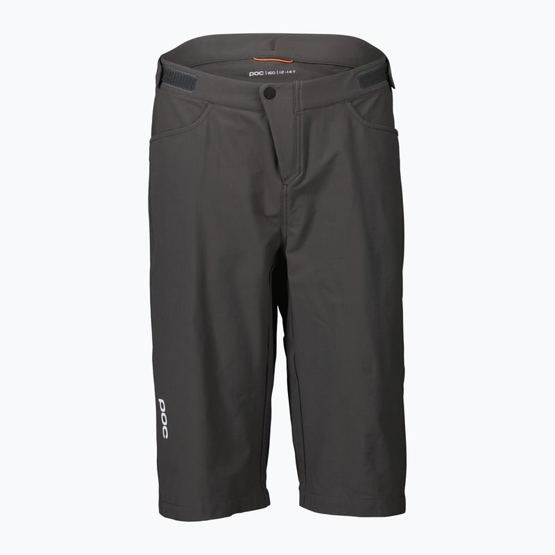 Children's cycling shorts POC Essential MTB sylvanite grey