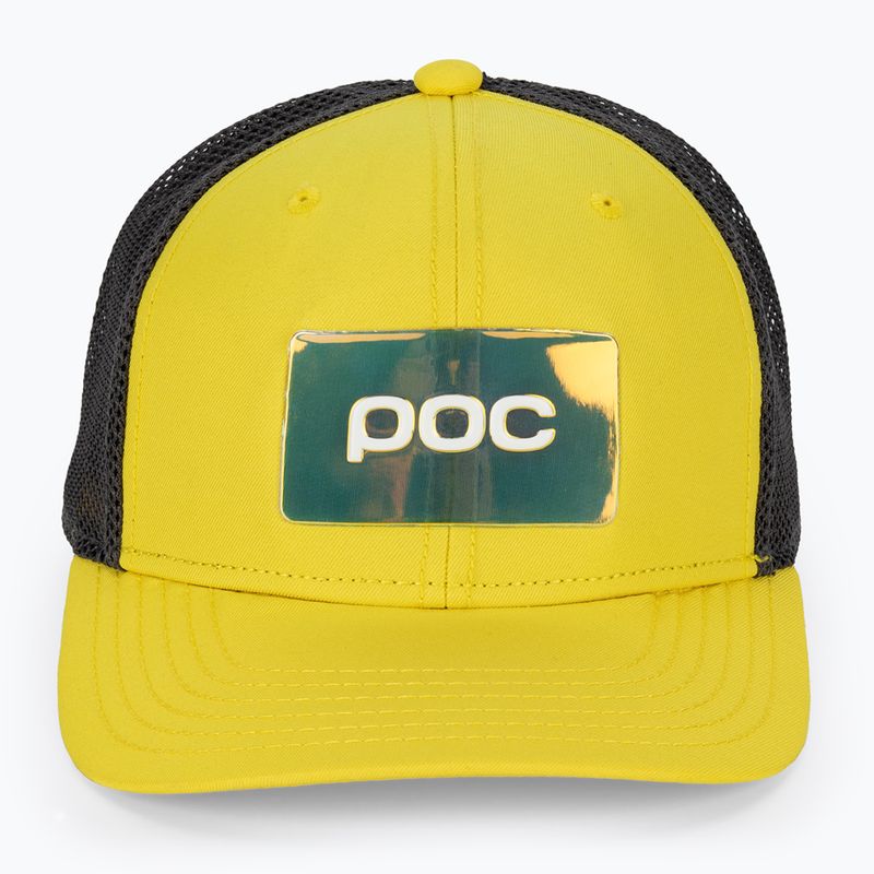 Children's baseball cap POC Essential MTB Cap aventurine yellow 4