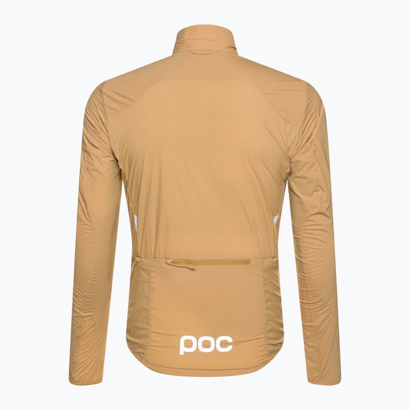 Men's cycling jacket POC Pro Thermal aragonite brown 2