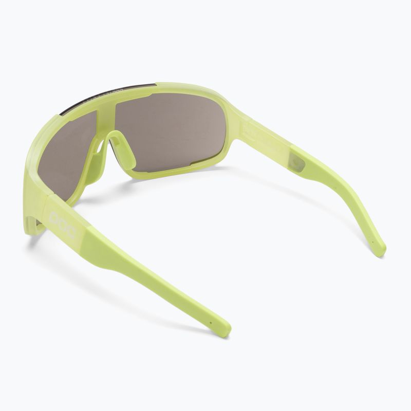 Bicycle goggles POC Aspire lemon calcite translucent/clarity define silver 2