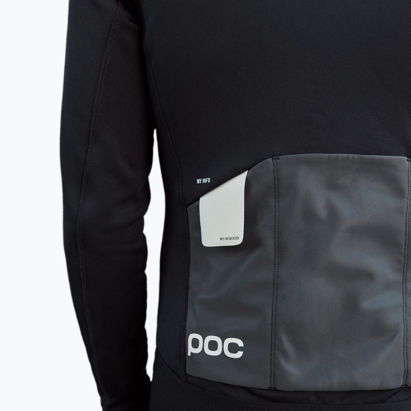 Men's cycling jacket POC Thermal uranium black 7