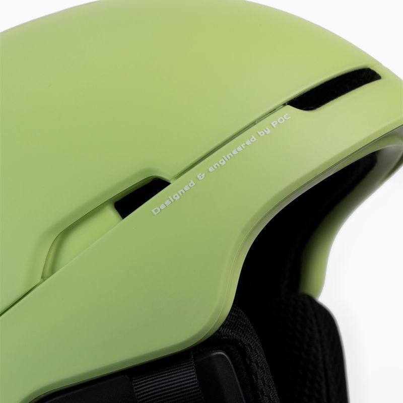 Ski helmet POC Obex MIPS lemon calcite matt 6