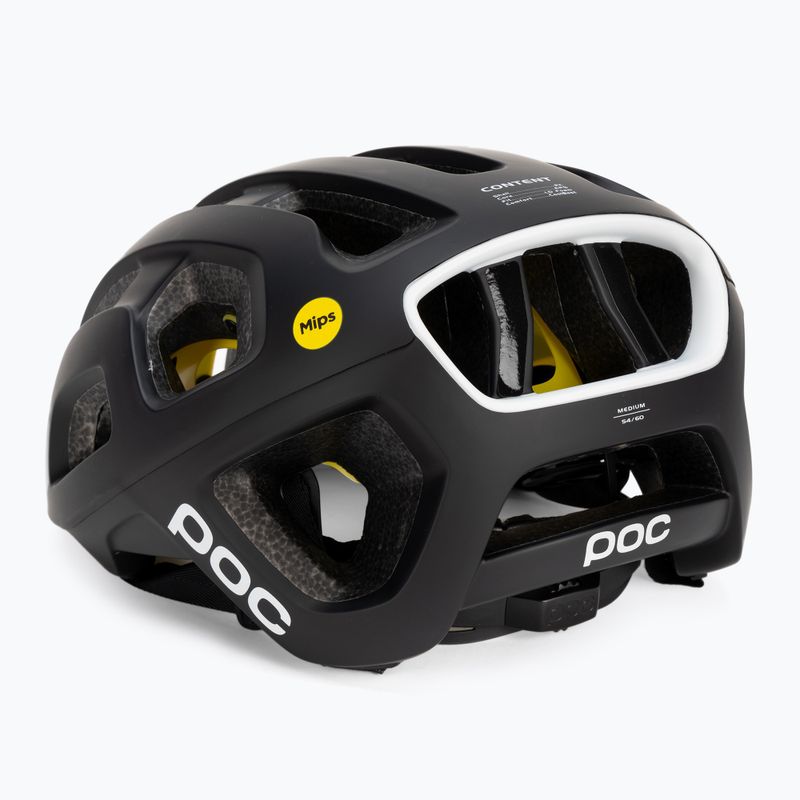 Bicycle helmet POC Octal MIPS uranium black matt 4