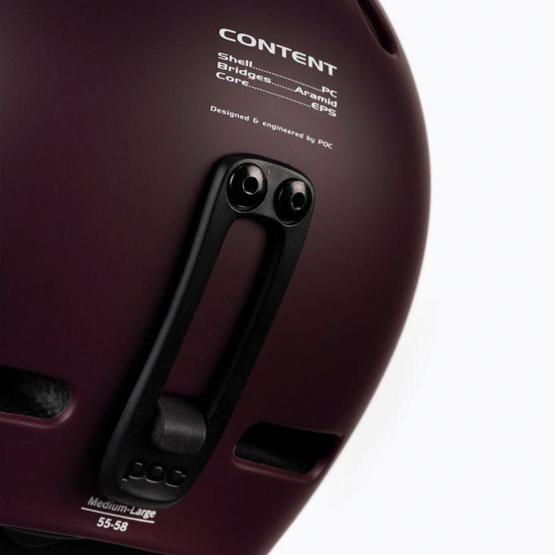 Ski helmet POC Fornix MIPS garnet red matt 7