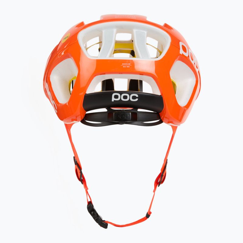 POC Octal MIPS fluorescent orange avip bike helmet 4
