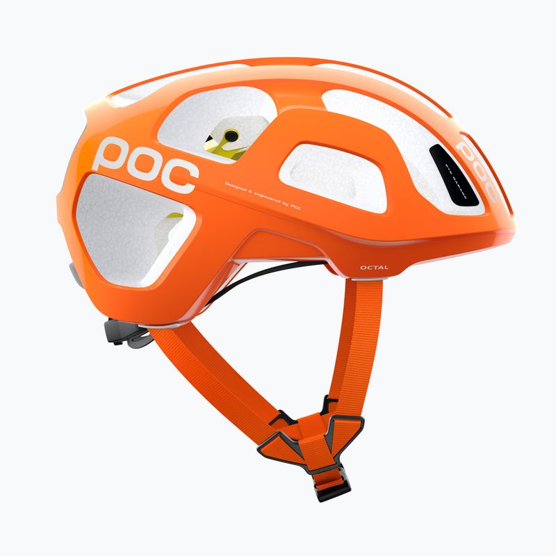 POC Octal MIPS fluorescent orange avip bike helmet 2