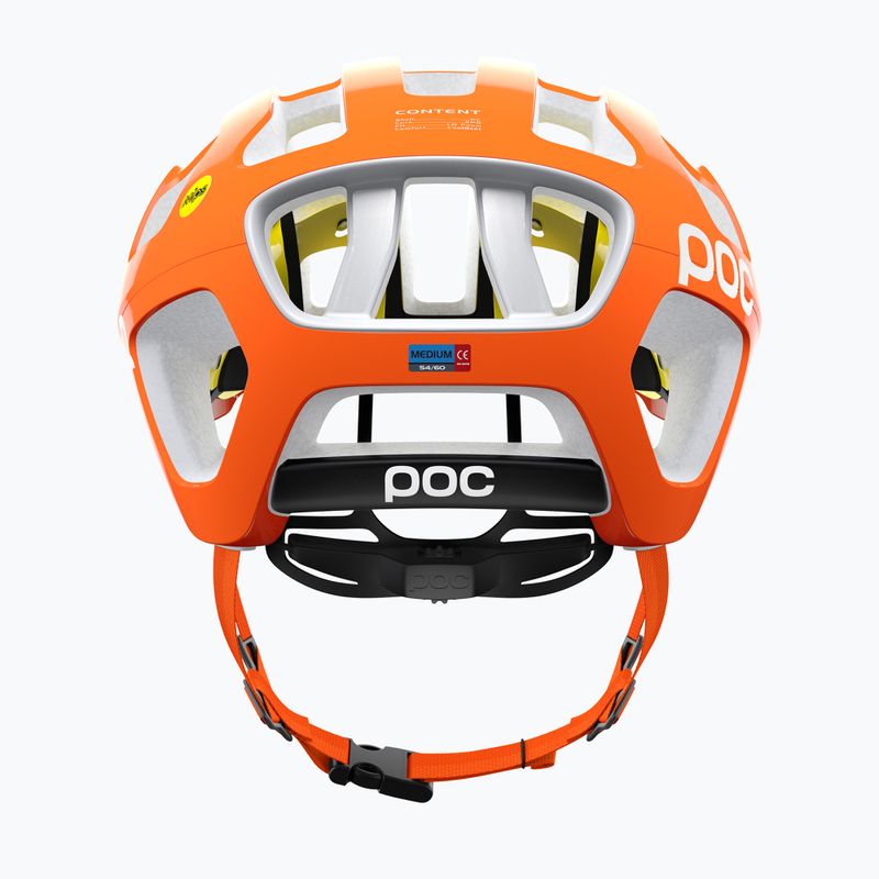 POC Octal MIPS fluorescent orange avip bike helmet 4