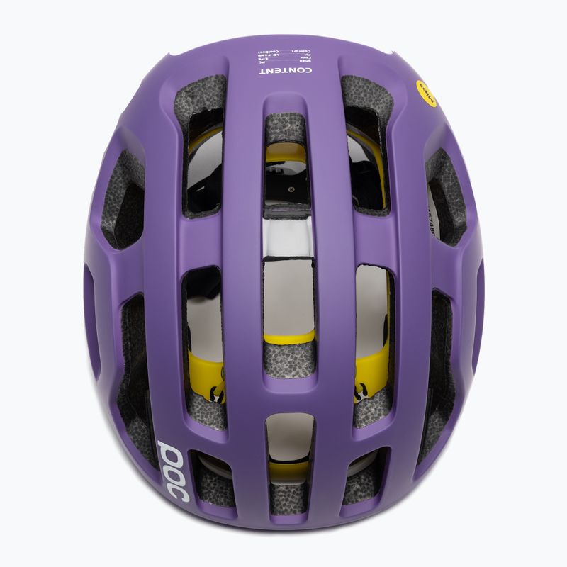 Bicycle helmet POC Octal MIPS sapphire purple matt 6