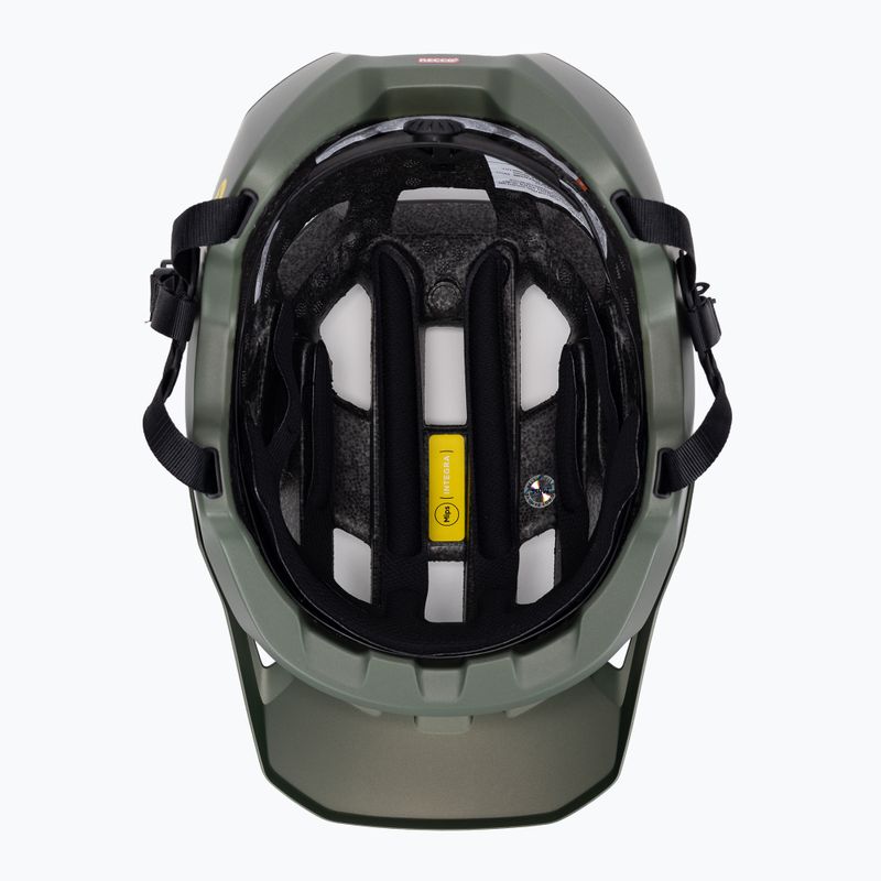 Bicycle helmet POC Kortal Race MIPS epidote green/uranium black metallic/matt 5
