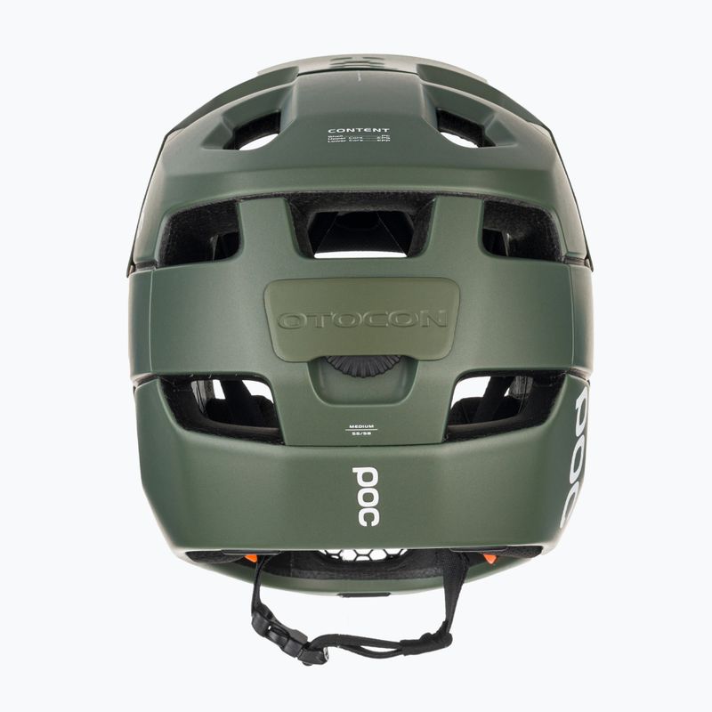 POC Otocon pidote green metallic/matt bike helmet 3