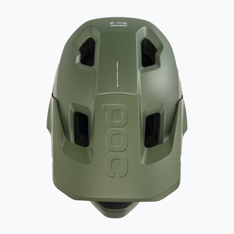 POC Otocon pidote green metallic/matt bike helmet 6
