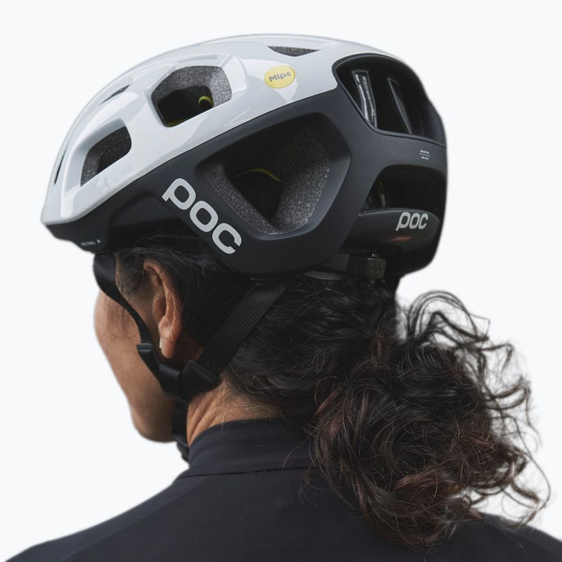 Bicycle helmet POC Octal X MIPS hydrogen white 7