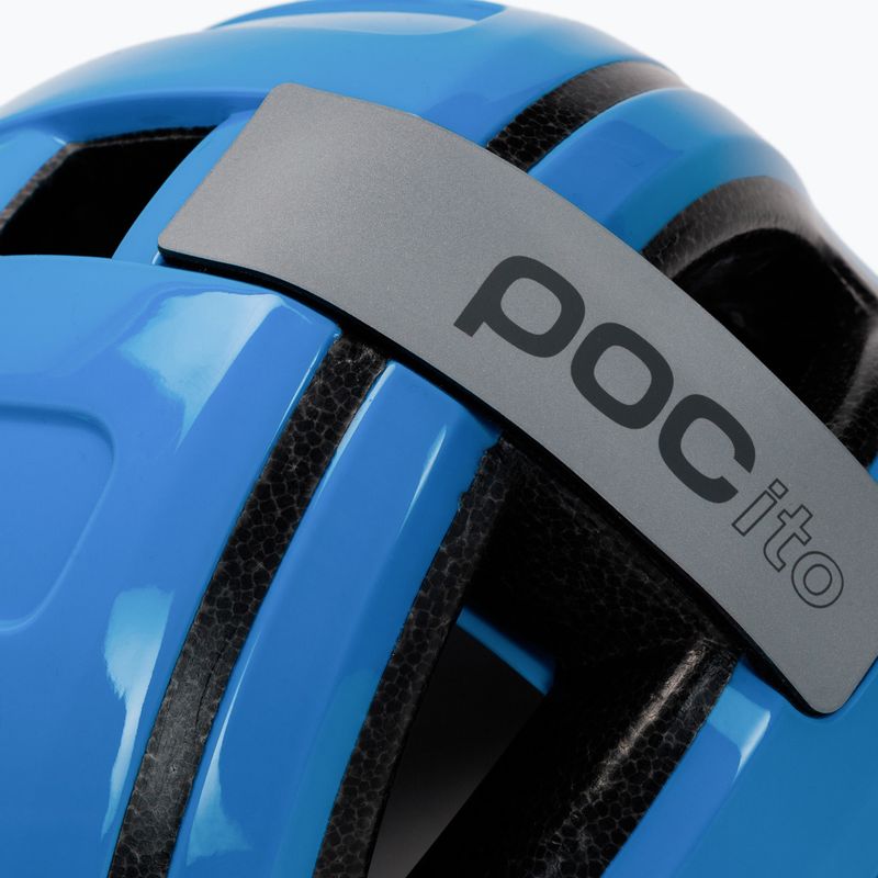 Children's bicycle helmet POC POCito Omne MIPS fluorescent blue 7