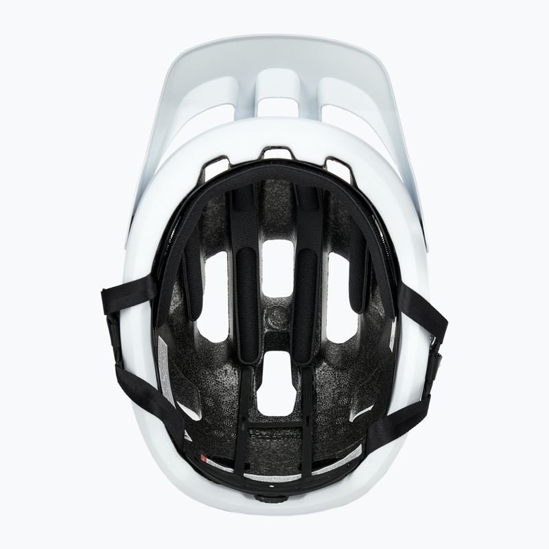 POC Axion hydrogen white matt bike helmet 6